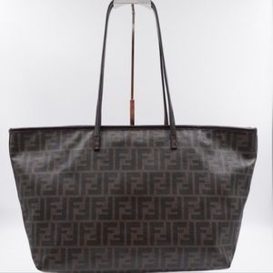 ❌️❌️ SOLD ❌️❌️ Fendi Zucca Spalmati Roll Tote